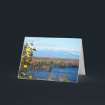 Cartão Mount Katahdin in the fall<br><div class="desc">Mount Katahdin in the fall</div>