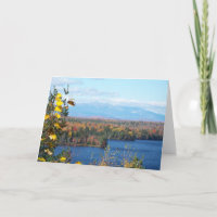 Mount Katahdin in the fall