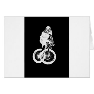 Cartão Mountain Biker MTB BMX CYCLIST