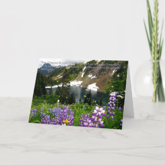 Cartão Mountain greeting card
