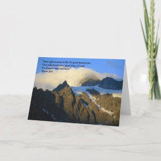 Cartão Mountain greeting card