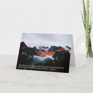 Cartão Mountain greeting card