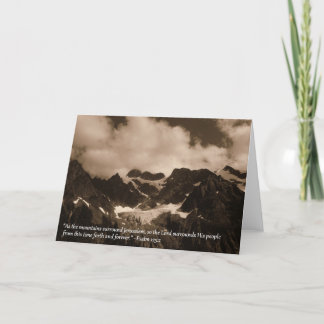 Cartão Mountain greeting card