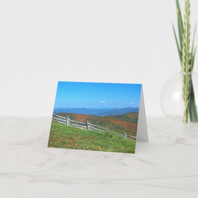 Cartão Mountain Notecards (Frente)