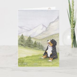 Cartão Mountain Pup