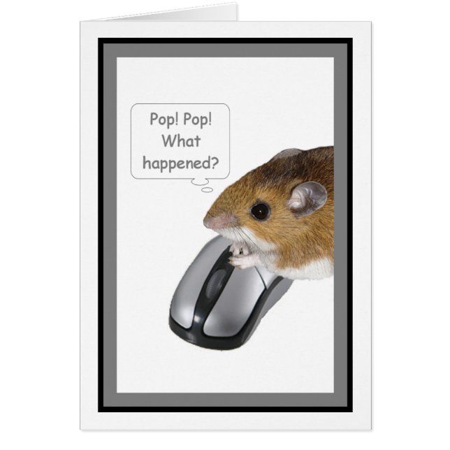 Cartão Mouse para mouse (Frente)