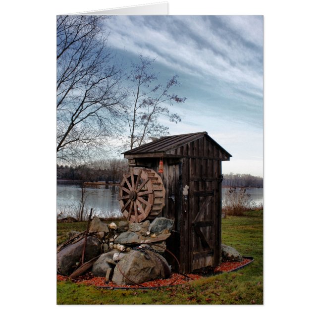 Cartão Movendo sobre o banheiro (Frente)