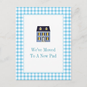 Cartão movente Home do guingão