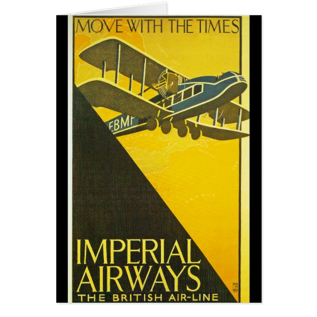 Cartão Mover com os tempos (Frente)