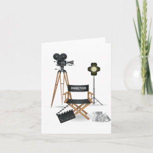 Cartão Movie Director Set Note Cards