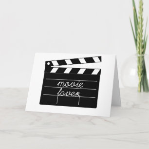 Cartão Movie Lover Tshirt