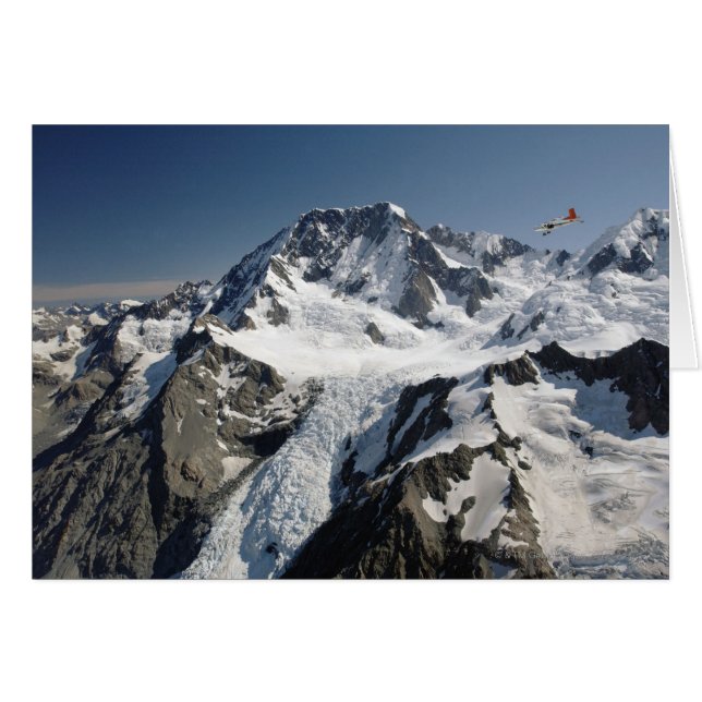 Cartão Mt Cook, Nova Zelândia (Frente Horizontal)