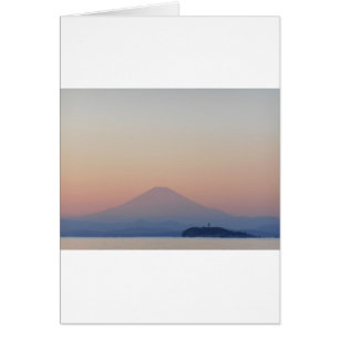 Cartão Mt Fuji Sunset