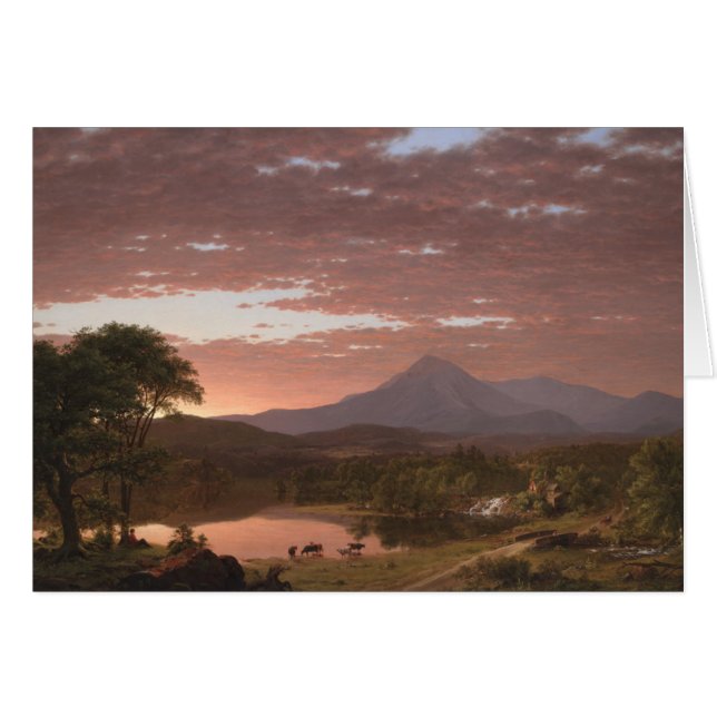 Cartão Mt. Ktaadn (Frente Horizontal)