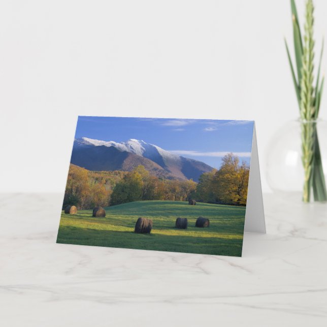 Cartão Mt. Mansfield Vermont Note Cards (Frente)