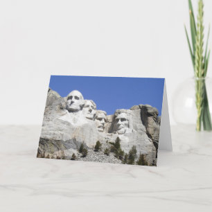 Cartão Mt Rushmore