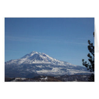 Cartão Mt Shasta