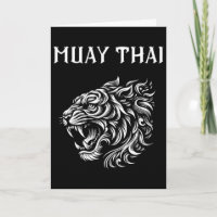 Muay Thai Mma Luta Tatuagem Tigre Rugido Kickboxin