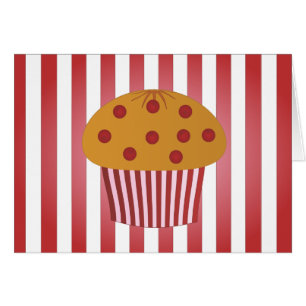 Cartão Muffin do arando