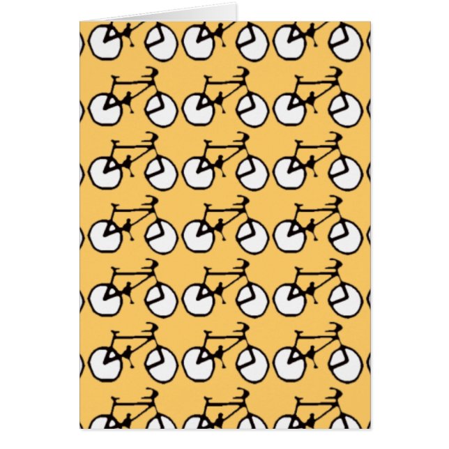 Cartão muitas bicicletas (Frente)