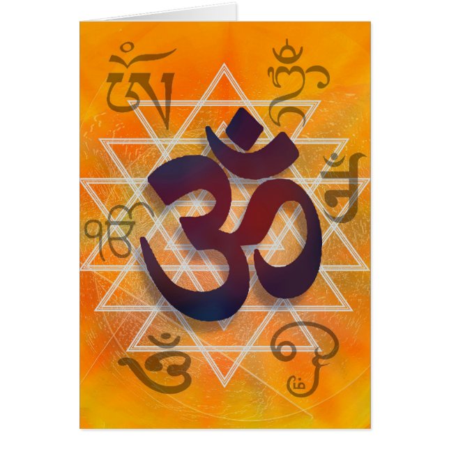 Cartão Muitas caras do OM (Frente)