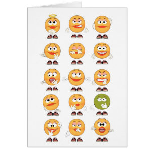 Cartão Muitas emoções