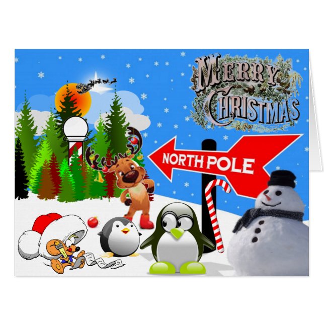 Cartão Muito bonitinho (Frente horizontal)