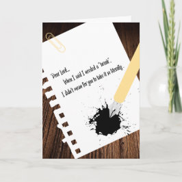 Cartão muito em breve!