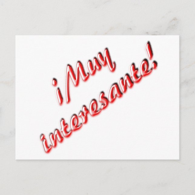 Cartão muito interessante (Frente)