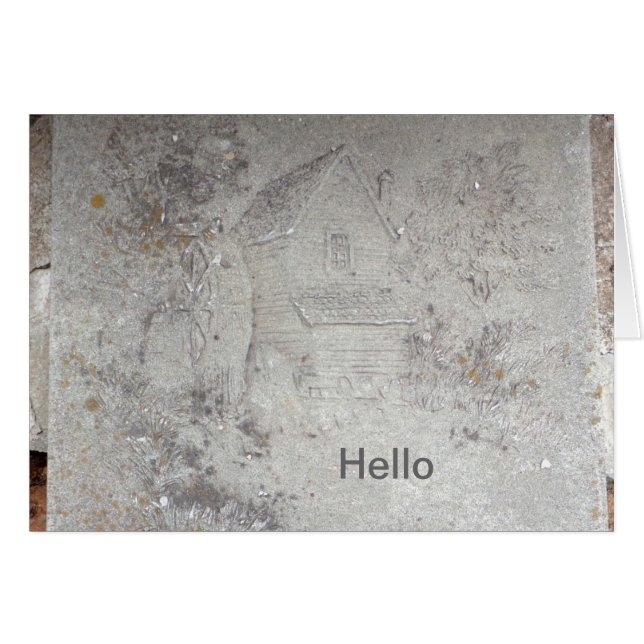 Cartão Muito Longo (Frente Horizontal)