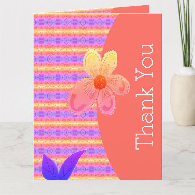 Cartão Muito obrigado (Frente)