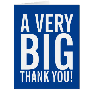 Cartão Muito Obrigado