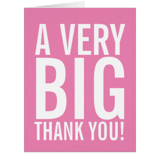 Cartão Muito Obrigado