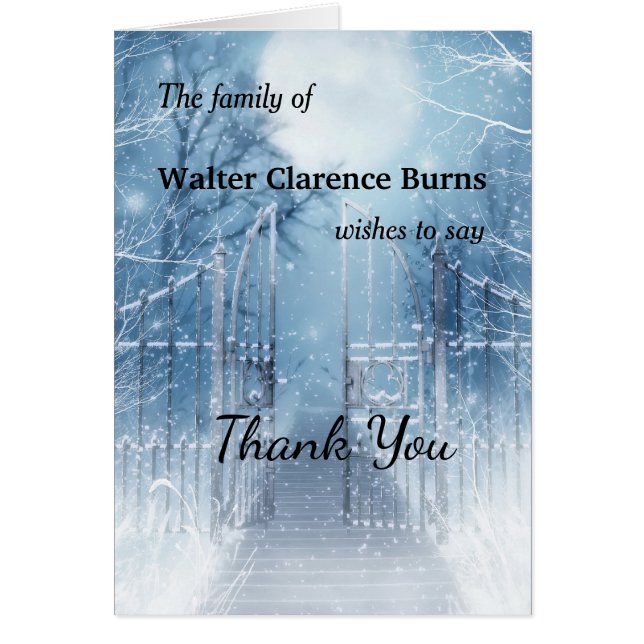 Cartão Muito obrigado pela vossa simpatia. (Frente)