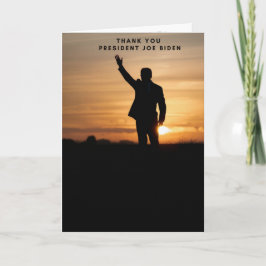 Cartão Muito obrigado, Senhor Presidente Joe Biden
