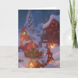 Cartão Muito Parecido com o Natal