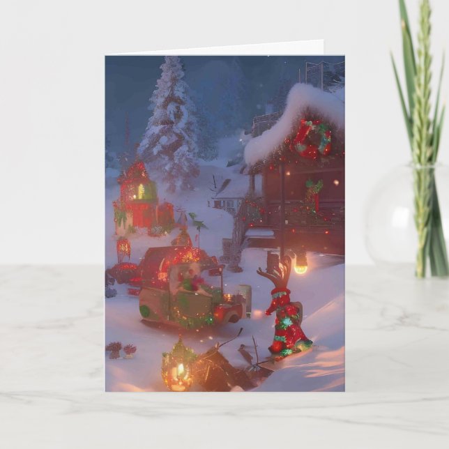 Cartão Muito Parecido Com O Natal (Frente)