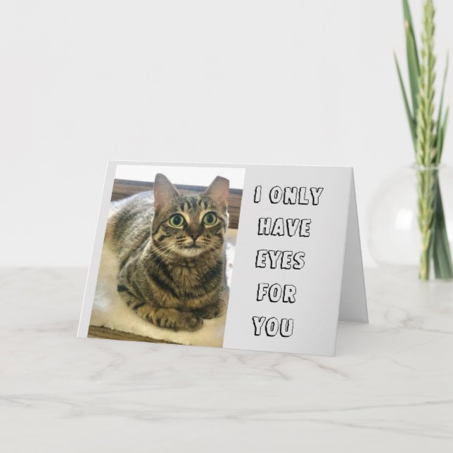 CARTÃO MUITO ROMÂNTICO "CARTÃO DE ANIVERSÁRIO" APENAS PAR (Frente)