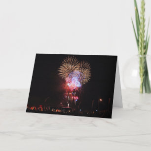 Cartão Muitos fogos de artifício
