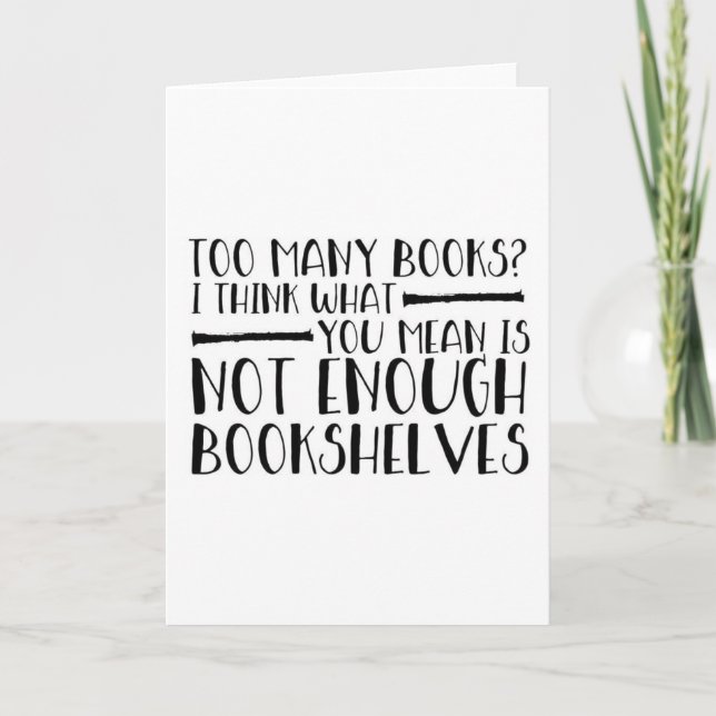 Cartão Muitos Livros? (Frente)