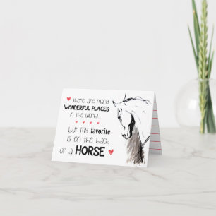 Cartão Muitos lugares maravilhosos