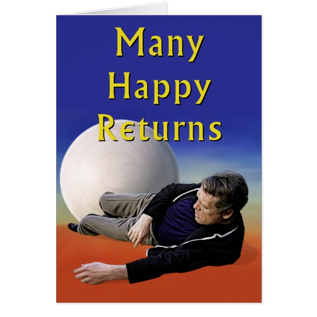 Cartão Muitos retornos felizes (Frente)