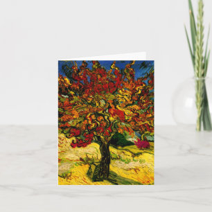 Cartão Mulberry Tree Van Gogh Fine Art
