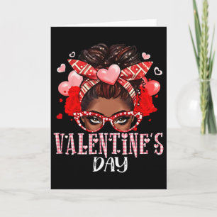 Cartão Mulher Afro no Dia dos Namorados Feliz Dia dos Nam