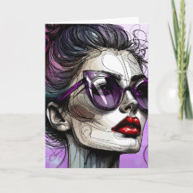 Mulher Bonita de Óculos de Sol e Óculos de Sol Rox