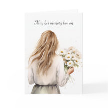 Mulher com compaixão por Buquê Daisy