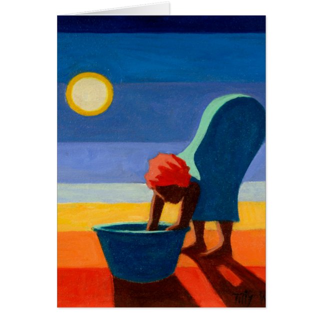 Cartão Mulher de dobra 2005 (Frente)