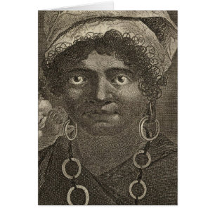 Cartão Mulher de Tanna, Vanuatu