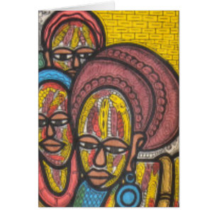 Cartão Mulher do mercado