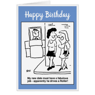 Cartão Mulher esperando para encontrar uma data que condu